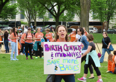 Photo from the 2018 March For Moms