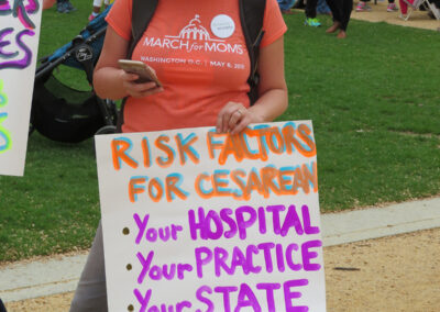 Photo from the 2018 March For Moms
