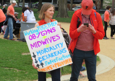 Photo from the 2018 March For Moms